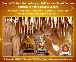 Shweta Gandhi Home Ganpati Picture