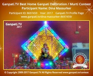 Dina Massurker Home Ganpati Picture