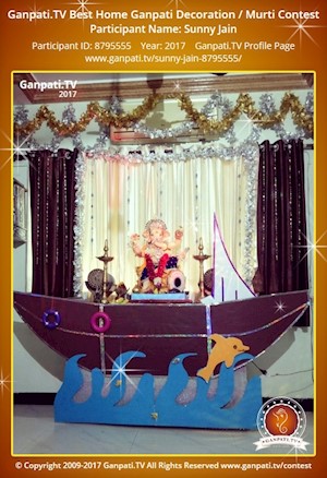 Sunny Jain Home Ganpati Picture