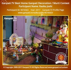 Rasika Joshi Home Ganpati Picture