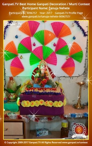 Tanuja Nehete Home Ganpati Picture