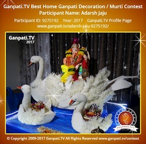 Adarsh Jaju Home Ganpati Picture