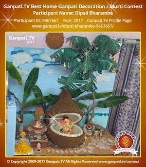 Dipali Bharambe Home Ganpati Picture