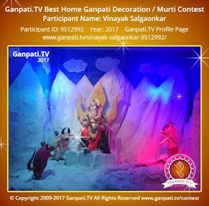 Vinayak Salgaonkar Home Ganpati Picture