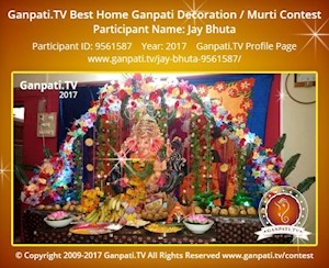 Jay Bhuta Home Ganpati Picture