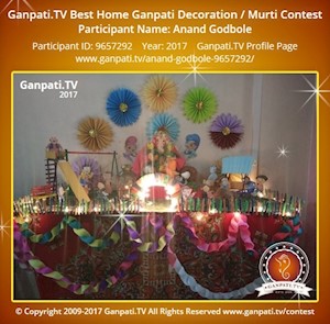Anand Godbole Home Ganpati Picture