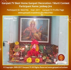 Jaideep Jire Home Ganpati Picture