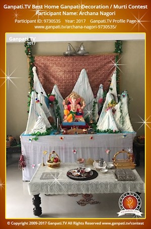 Archana Nagori Home Ganpati Picture